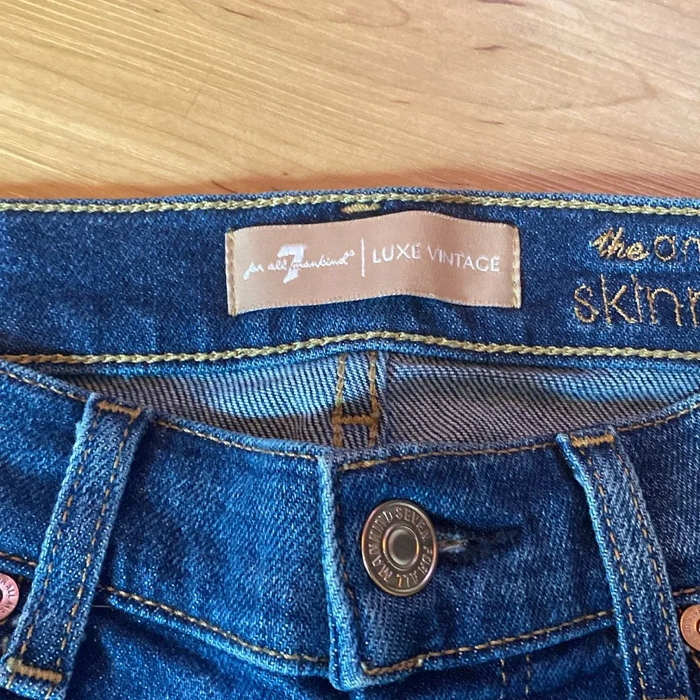 7 For All Mankind Jeans size 27 - Picture 3 of 8